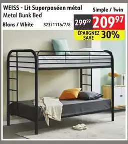Sushi Shop Metal Bunk Bed offer