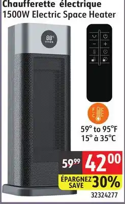 Sushi Shop 1500W Electric Space Heater offer