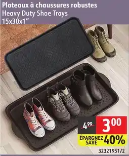 Sushi Shop Heavy Duty Shoe Trays offer