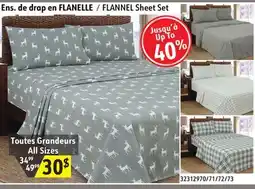 Sushi Shop FLANNEL Sheet Set offer