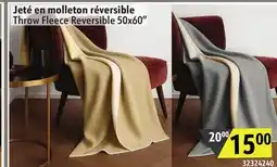 Sushi Shop Throw Fleece Reversible 50x60 offer