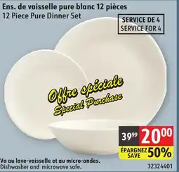 Sushi Shop 12 Piece Pure Dinner Set offer