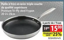 Sushi Shop Premium Tri-Ply steel Frypan offer