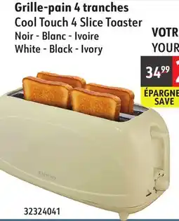 Sushi Shop Grille-pain 4 tranches Cool Touch 4 Slice Toaster offer