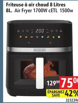 Sushi Shop Air Fryer 1700W cETL 1500w offer