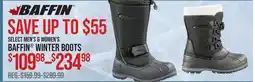 Cabela's SELECT MEN'S BAFFIN WINTER BOOTS offer