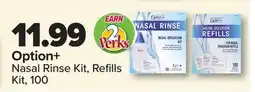 PharmaChoice Option+ Nasal Rinse Kit, Refills offer