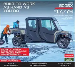 Cabela's 800SX offer