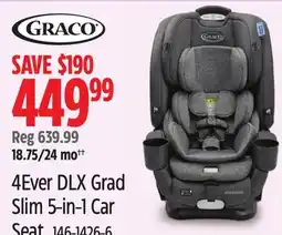 Canadian Tire 4Ever DLX Grad Slim 5-in-1 Car Seat offer