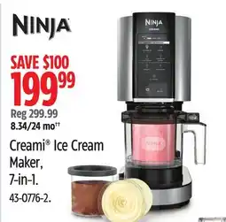 Canadian Tire Creami Ice Cream Maker, 7-in-1 offer