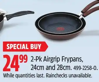 Canadian Tire 2-Pk Airgrip Frypans offer