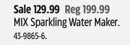 Canadian Tire MIX Sparkling Water Maker offer