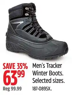 Canadian Tire Men's Tracker Winter Boots offer