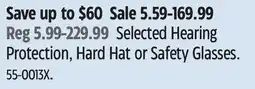 Canadian Tire Selected Hearing Protection offer