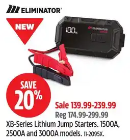 Canadian Tire XB-Series Lithium Jump Starters offer