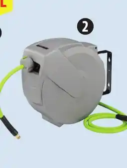 Canadian Tire 50´ Air Hose Reel with Hybrid Hose offer