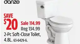 Canadian Tire 2-Pc Soft-Close Toilet offer