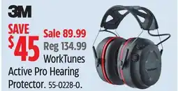 Canadian Tire 3M WorkTunes Active Pro Hearing Protector offer
