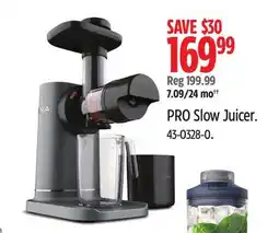 Canadian Tire NINJA PRO Slow Juicer offer