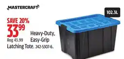 Canadian Tire Mastercraft Heavy-Duty, Easy-Grip offer