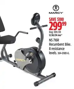 Canadian Tire NS 716R Recumbent Bike offer