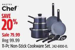 Canadian Tire Master Chef 11-Pc Non-Stick Cookware Set offer