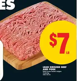 No Frills LEAN GROUND BEEF AND PORK offer
