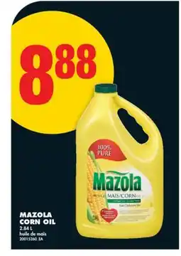 No Frills MAZOLA CORN OIL offer