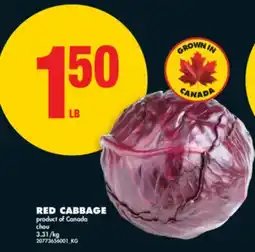 No Frills RED CABBAGE Canada offer