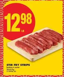 No Frills STIR FRY STRIPS offer