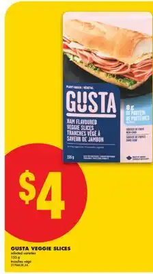 No Frills GUSTA VEGGIE SLICES offer