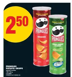 No Frills PRINGLES POTATO CRISPS, 148/156 G offer