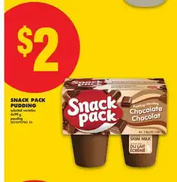 No Frills SNACK PACK PUDDING offer