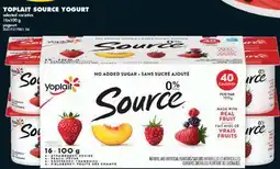 No Frills YOPLAIT SOURCE YOGURT offer