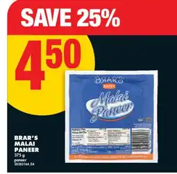 No Frills BRAR'S MALAI PANEER offer