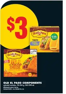 No Frills OLD EL PASO COMPONENTS offer