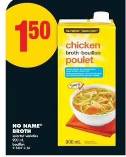 No Frills NO NAME BROTH offer