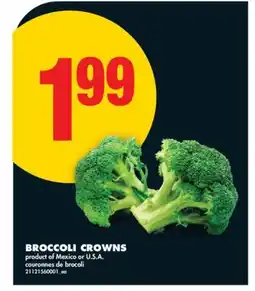 No Frills BROCCOLI CROWNS offer