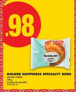 No Frills GOLDEN HAPPINESS SPECIALTY BUNS offer