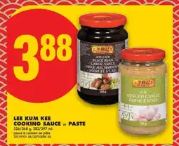 No Frills LEE KUM KEE COOKING SAUCE or PASTE 326/368 G, 282/297 ML offer