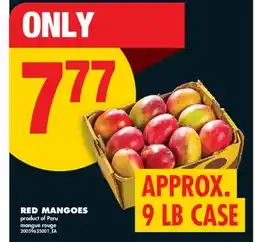 No Frills RED MANGOES offer
