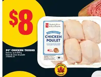 No Frills PC CHICKEN THIGHS offer