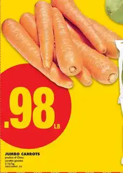 No Frills JUMBO CARROTS offer