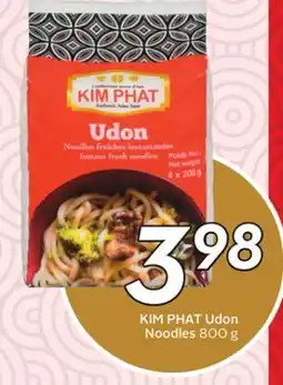 Sobeys KIM PHAT Udon Noodles offer