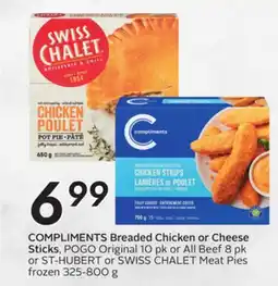 Sobeys COMPLIMENTS Breaded Chicken or Cheese Sticks offer