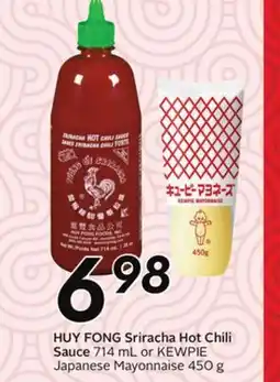 Sobeys HUY FONG Sriracha Hot Chili Sauce offer