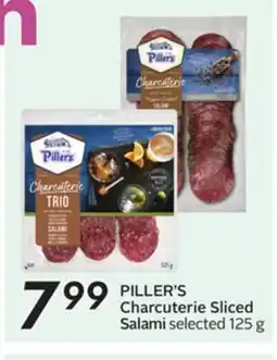 Sobeys PILLER'S Charcuterie Sliced Salami offer