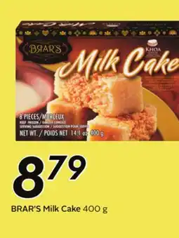 Sobeys BRAR'S Milk Cake offer