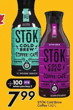 Sobeys STŌK Cold Brew Coffee offer