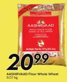 Sobeys AASHIRVAAD Flour Whole Wheat offer